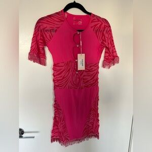 pink dress